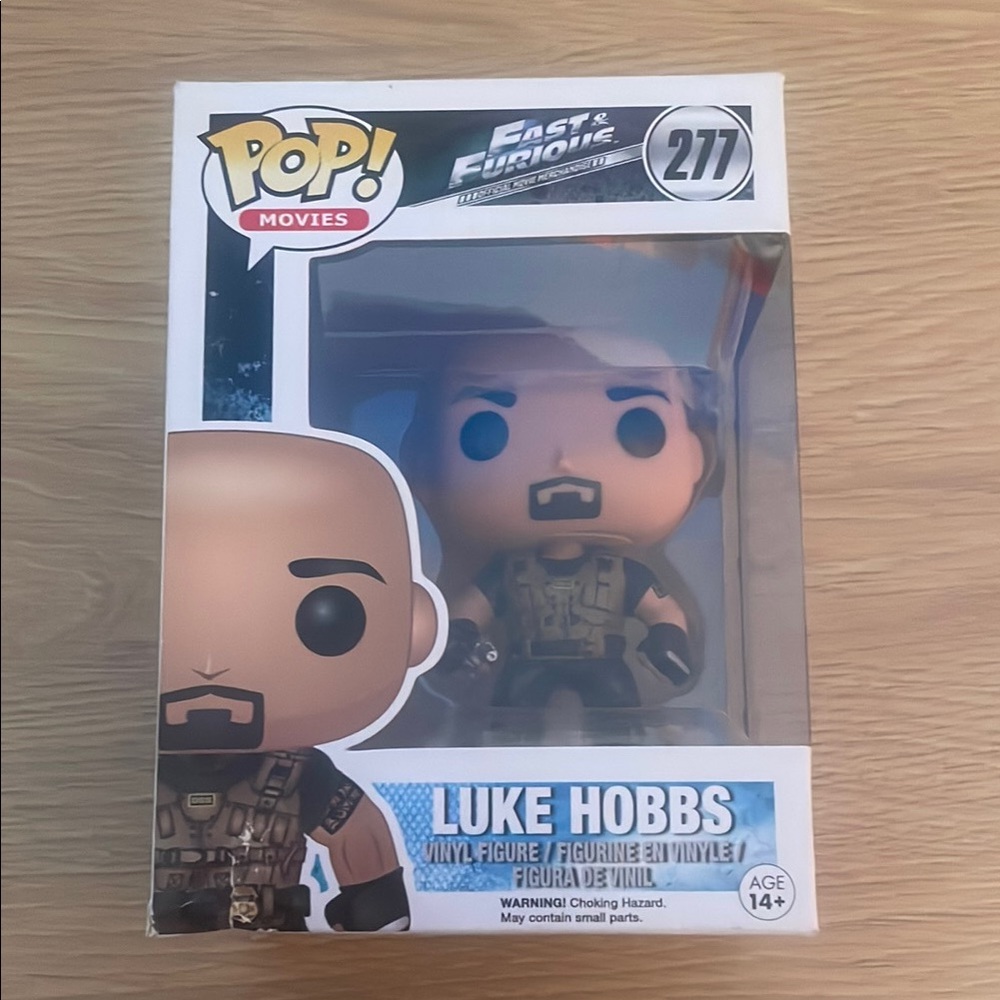 Funko Pop Luke Hobbs Vinyl Figure